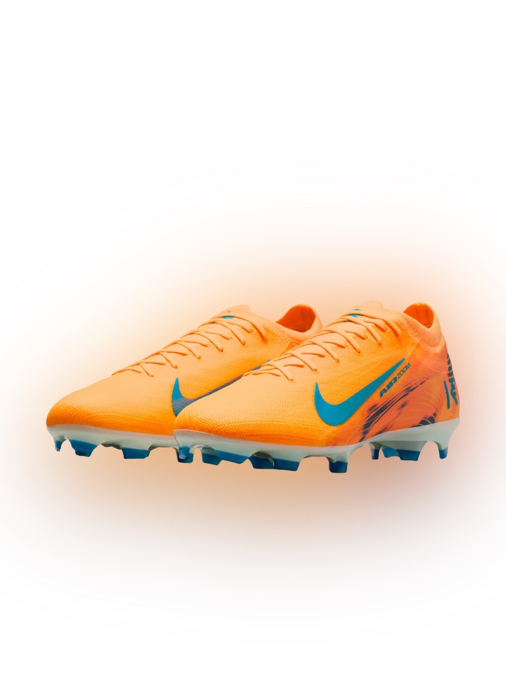 Nike Zoom Vapor 16 Pro Melon Mbappe Soccer Cleats FQ8689-801 Mens 6 / WMNS 7.5